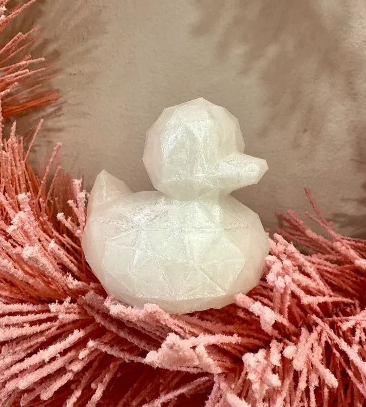 Diamond Crystal Glow-In-The-Dark Duck 1