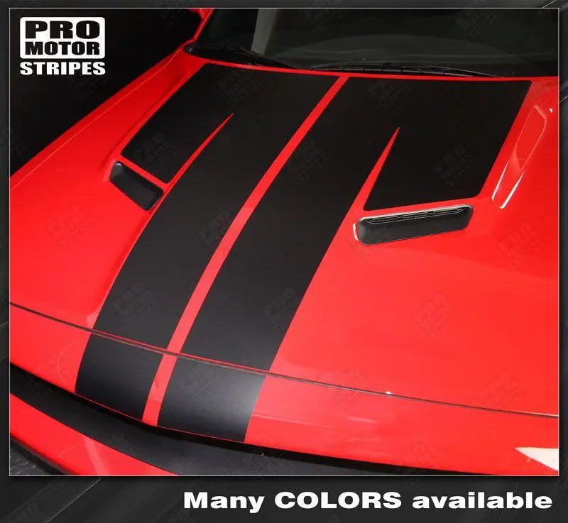 Dodge Challenger 2008-2023 Factory Style Hood Stripes 1