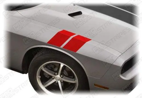 Dodge Challenger 2008-2023 Le Mans Fender Hash Stripes 1