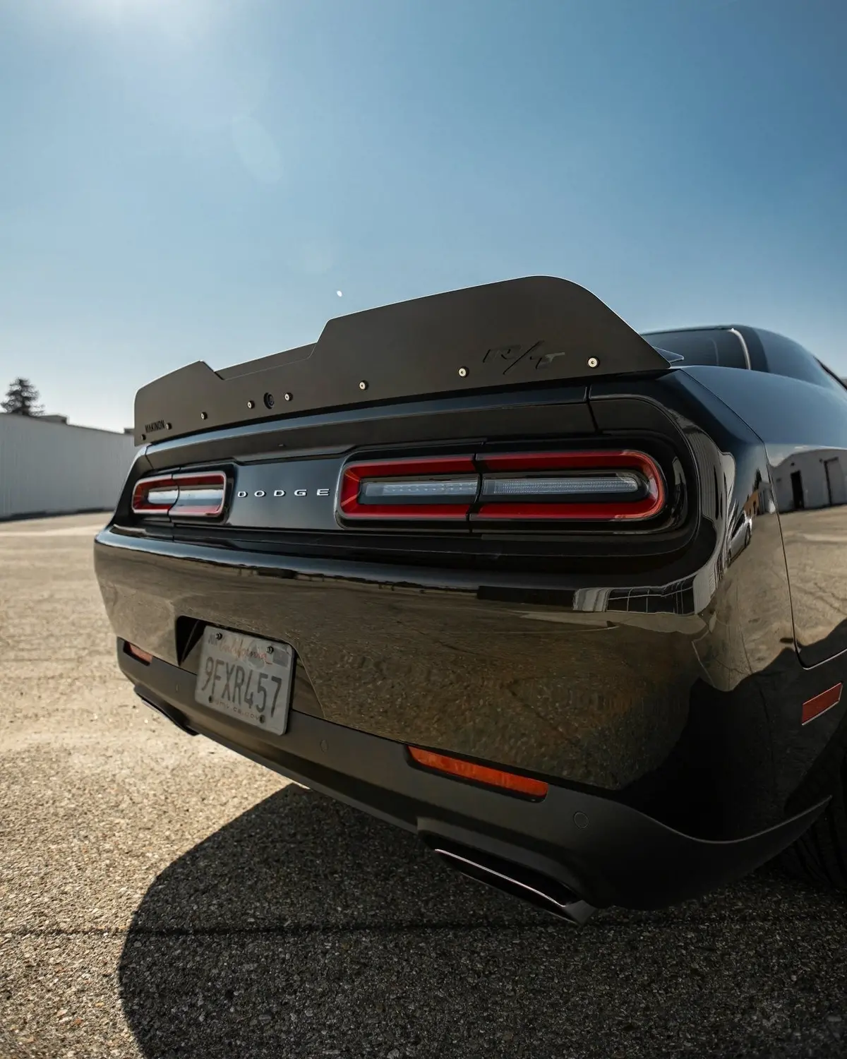 Dodge Challenger (2015-2024) 2-Layer Wicker Bill V1 1