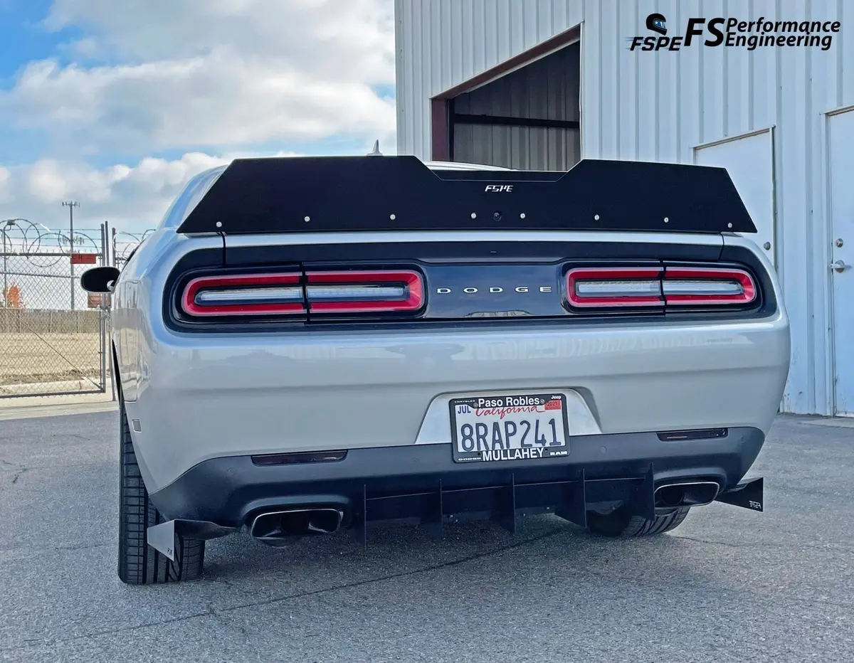 Dodge Challenger (2015-2024) 2-Layer Wicker Bill V2 1