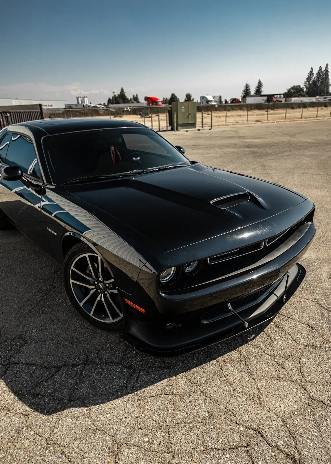 Dodge Challenger (2015-2024) Front Splitter Front Splitter V1 (Gt, R/T, Scat Pack) 1