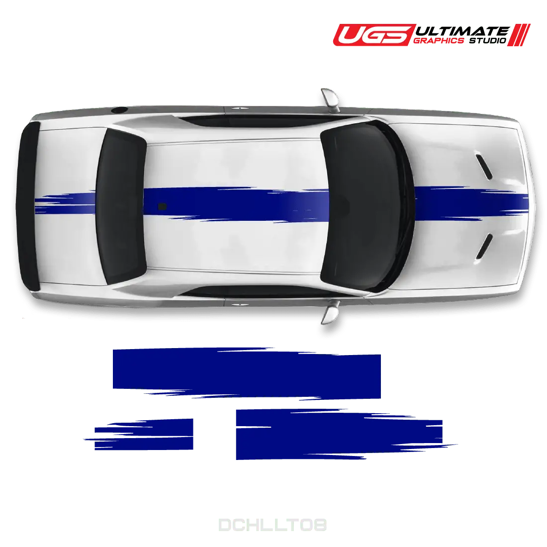 Dodge Challenger Top Splash Stripe 7