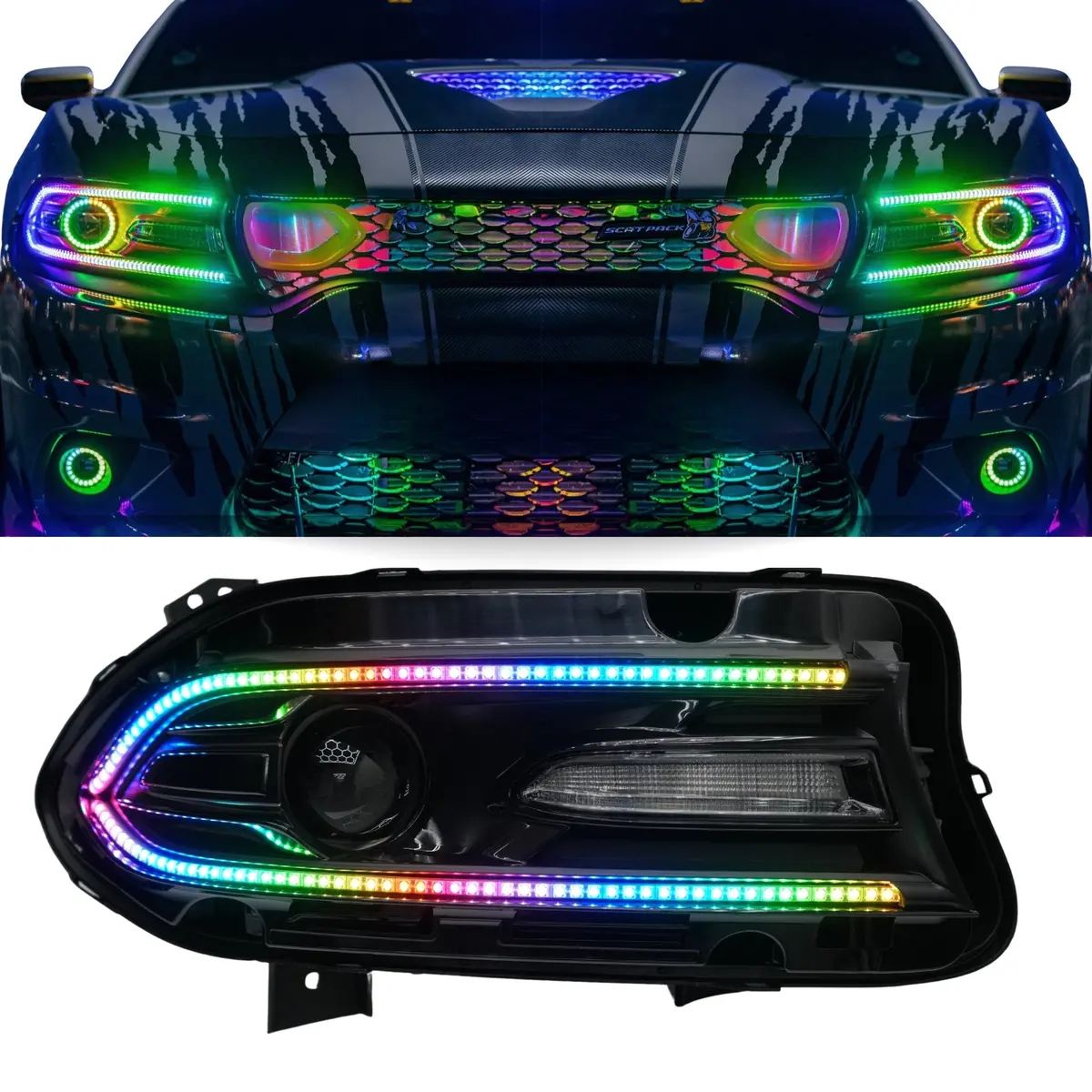 Dodge Charger Flow Series Drl Boards (2015-2023) 1