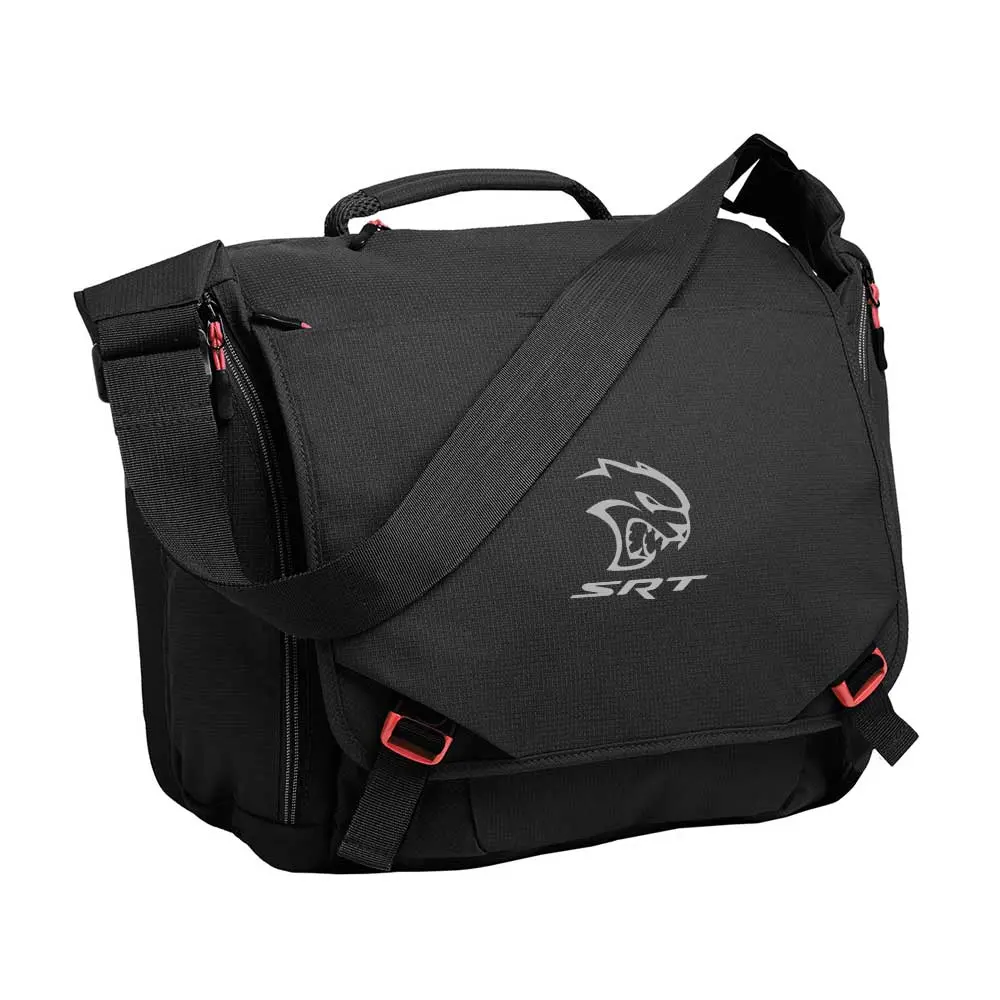Dodge Srt Hellcat Messenger Bag - Black/Red 1