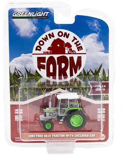Down On The Farm 48050F 1992 Ford 5610 With Enclosed Cab 1:64 Diecast 1