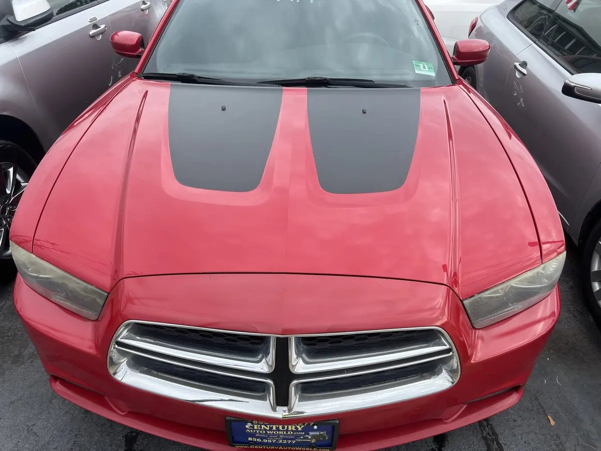 Dual Hood Decals For 2011-2014 Dodge Charger 1