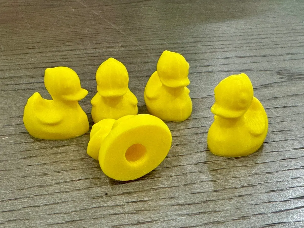Duck Valve Stem Caps, Universal Fit, Set Of 5 1