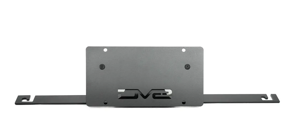 Dv8 Capable Bumper Slanted Front License Plate Mount 1