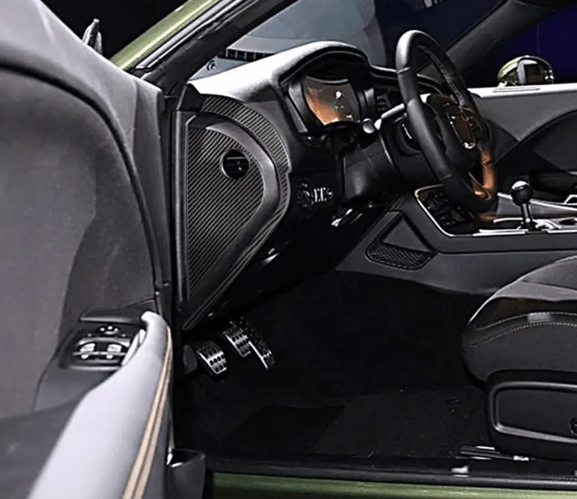Dynacarbon 6 Piece Carbon Fiber Side Panel Overlay 2015-2023 Challenger 1