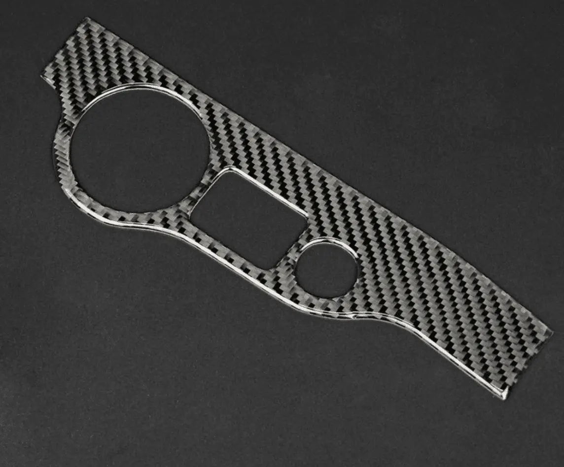 Dynacarbon Carbon Fiber Headlight Control Trim 2015-2023 Challenger 1