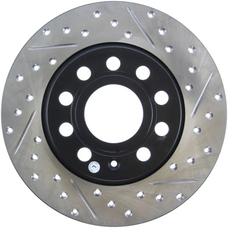 Stoptech Slotted & Drilled Sport Brake Rotors – Premium Cast Iron Performance Upgrade 1