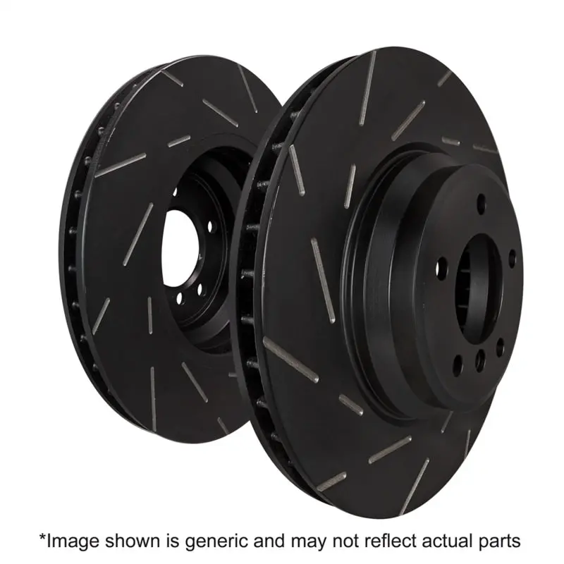 Ebc Usr Slotted Rear Brake Rotors – Fits 2011+ Jeep Grand Cherokee Srt-8 (6.4L) 1