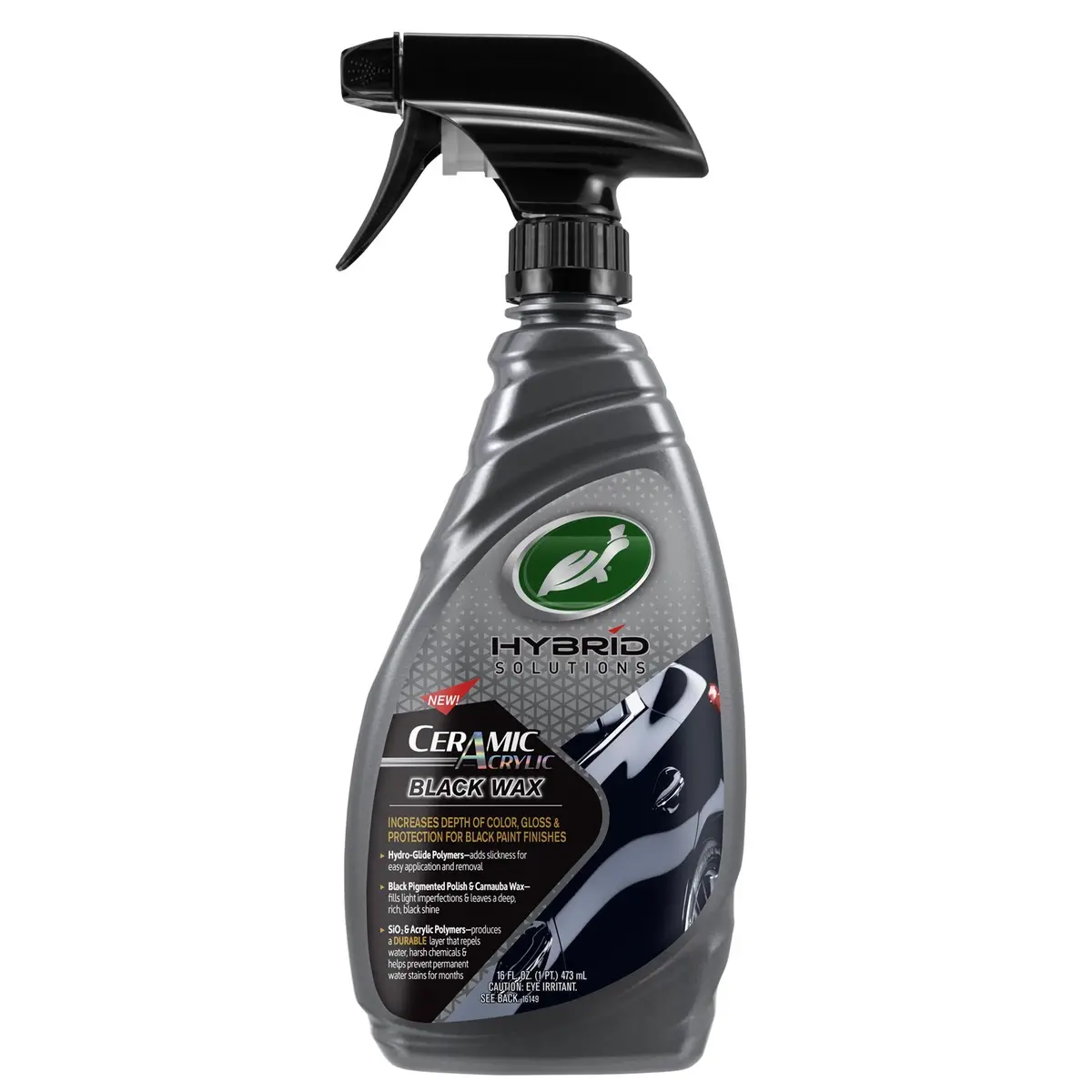 Hybrid Solutions Black Ceramic-Acrylic Car Wax – 16 oz Protective Shine Enhancer