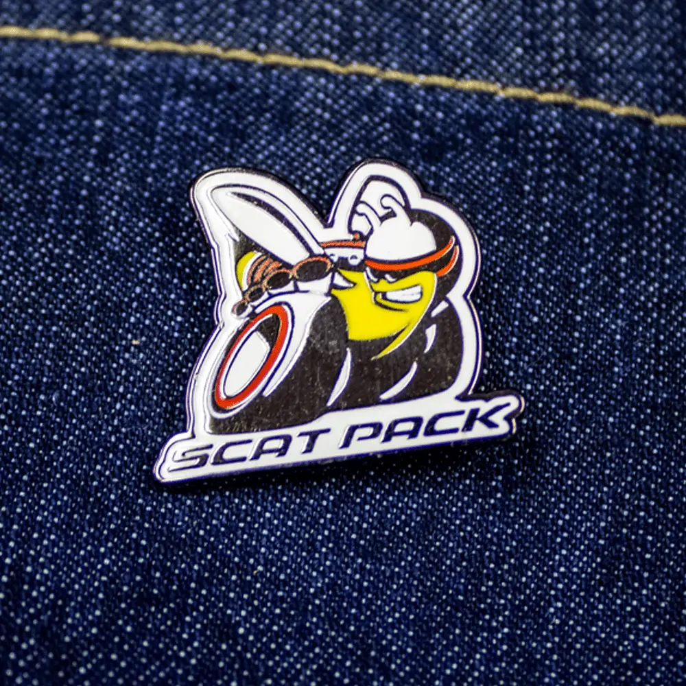 Enamel Pin - Dodge Scat Pack 1