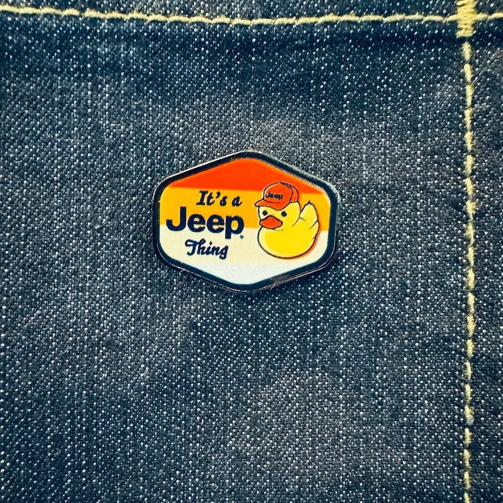 Enamel Pin - It's A Jeep® Thing Duck  Hex 1