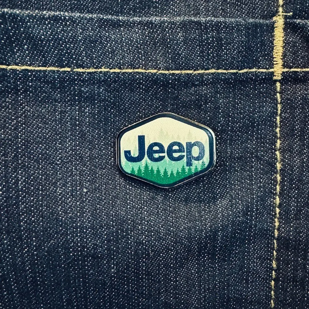 Enamel Pin - Jeep® Pines Hex 1