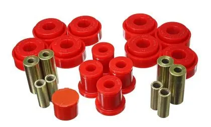 Energy Suspension Red Front Control Arm Bushing Set 2005-2014 Challenger/Charger 1