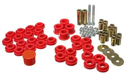 Energy Suspension Red Rear Control Arm Bushing Set 2005-2014 Challenger/Charger 1