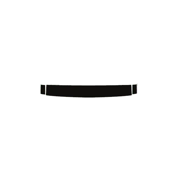 Expert Upper Window Frame Paint Protection Film (Clear Ppf) - 2021+ Bronco 1