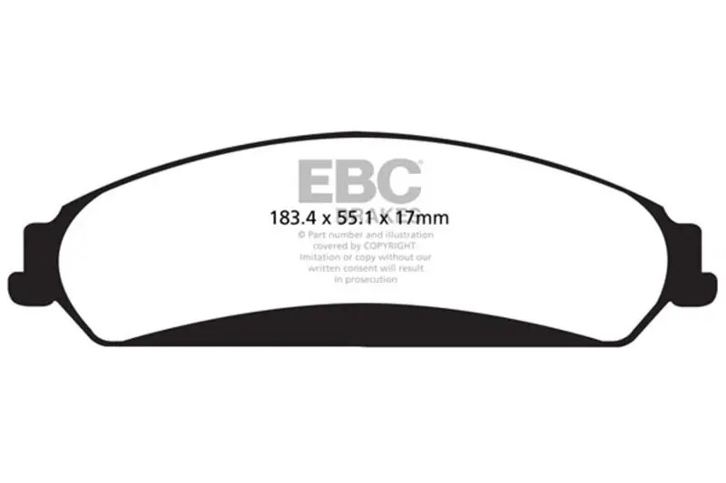Ebc 11+ Chrysler 300C 5.7 Yellowstuff Front Brake Pads 1