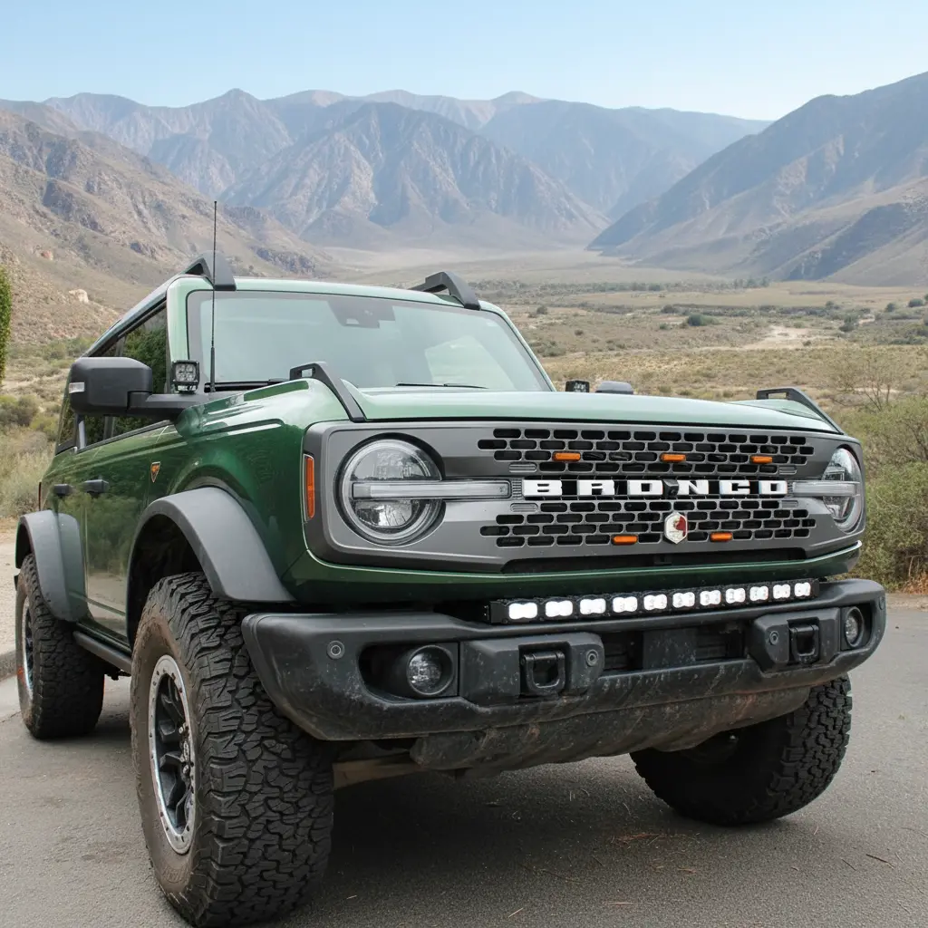 2021+ Ford Bronco Capable Bumper 40In Light Bar - Pro 1