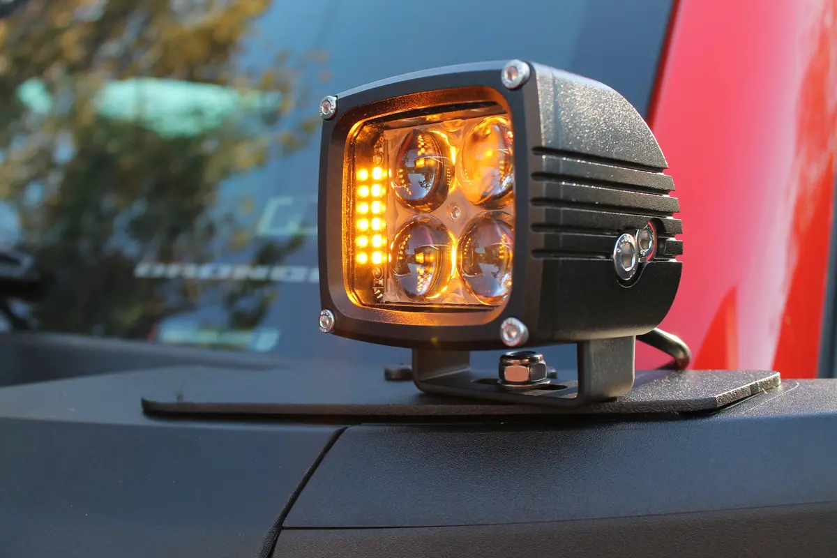 2022+ Ford Bronco Raptor Hood Mount/Ditch Lights/Pillars 1