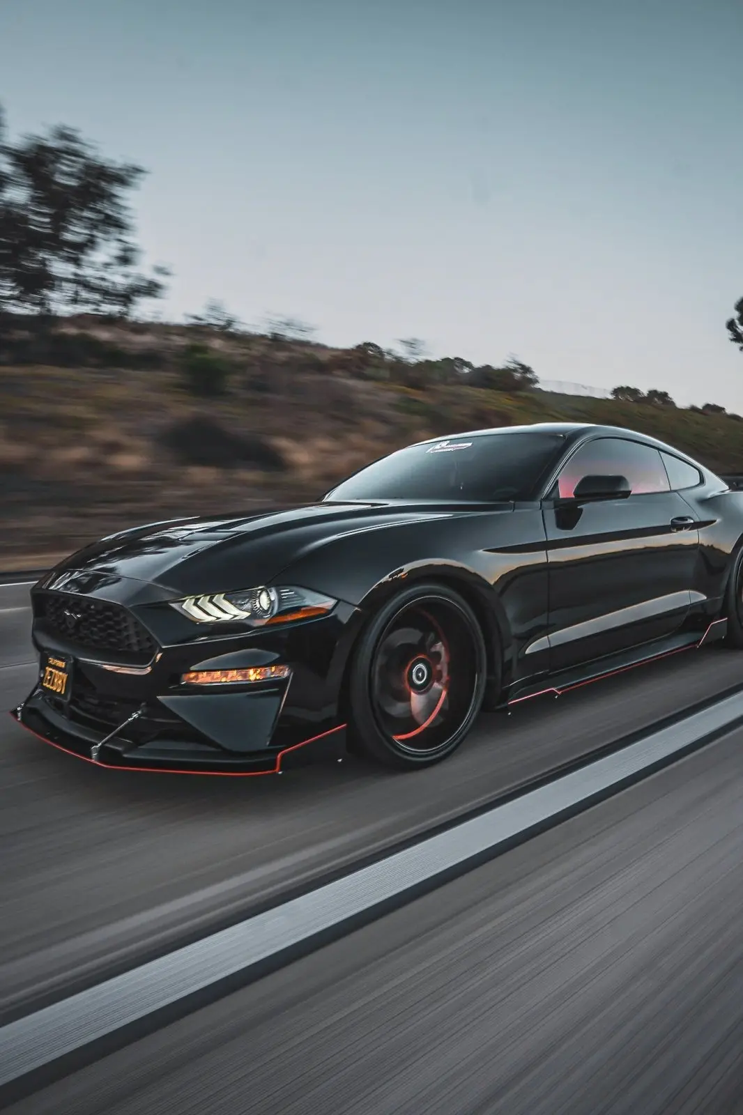 Ford Mustang (2018-2023) Ecoboost/Gt Chaos Front Splitter 1