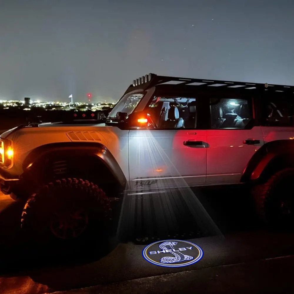 Premium Led Side Mirror Projector Puddle Approach Lights For Ford Bronco 2021-2026 11