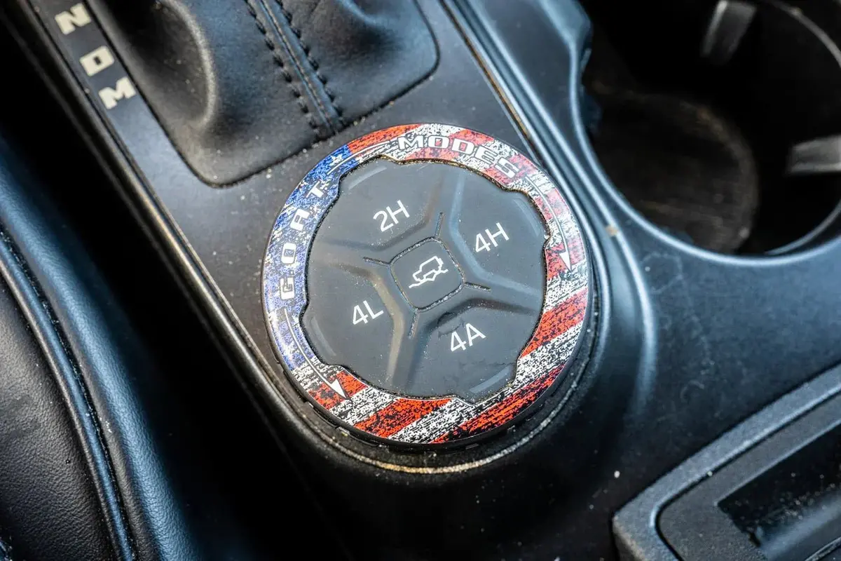 Freedom Series Goat Mode Dial Ring Overlay - 2021+ Bronco 1