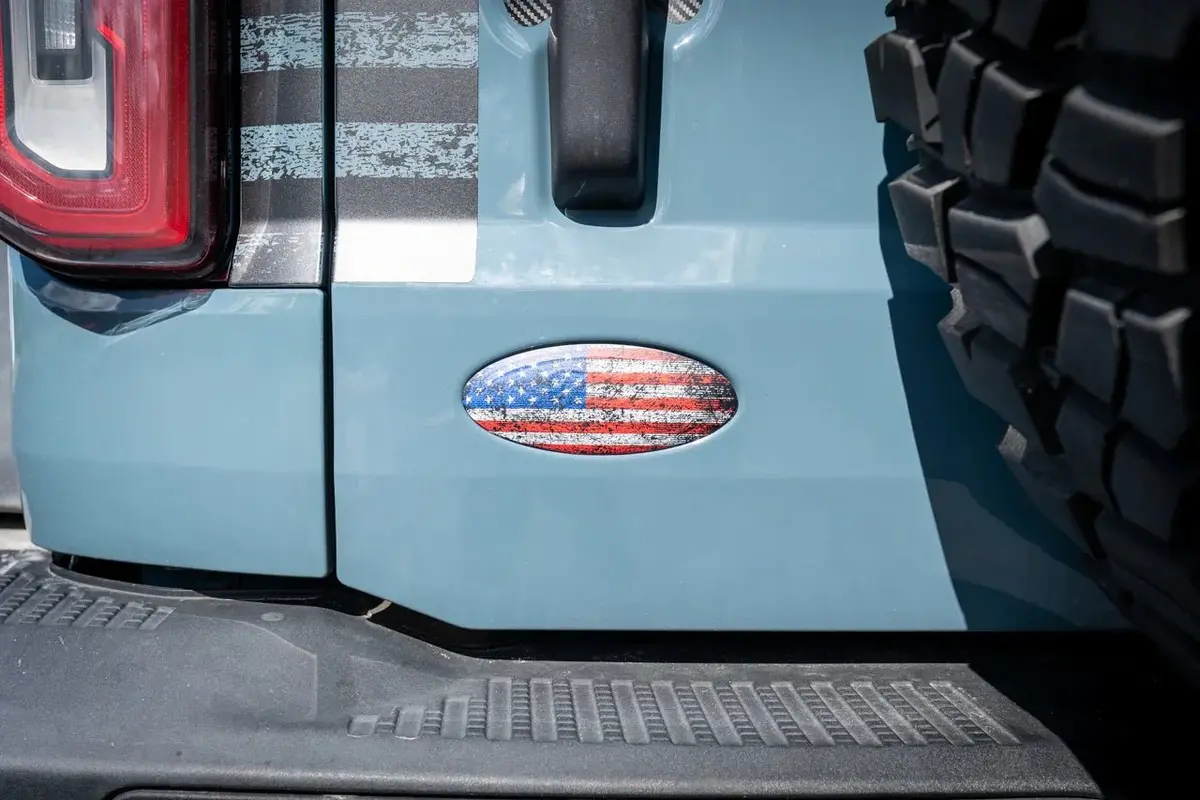 Freedom Series Rear Oval Overlays - 2021+ Bronco 3