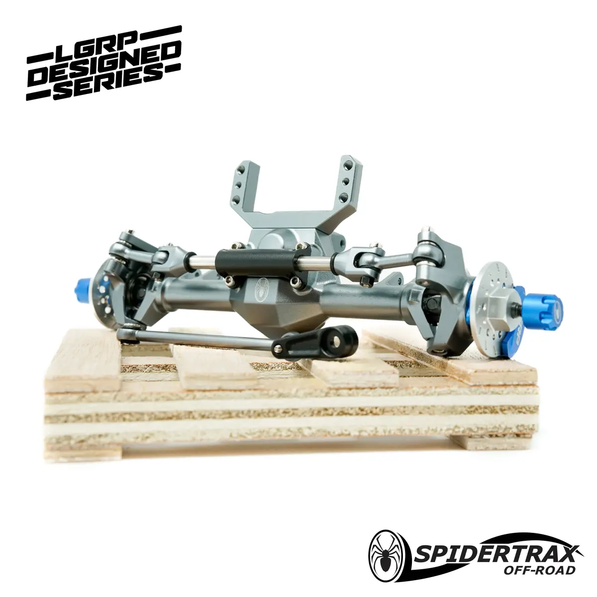 Lgrp® 1/24 Spider 9™ Signature Series Front Axle 1