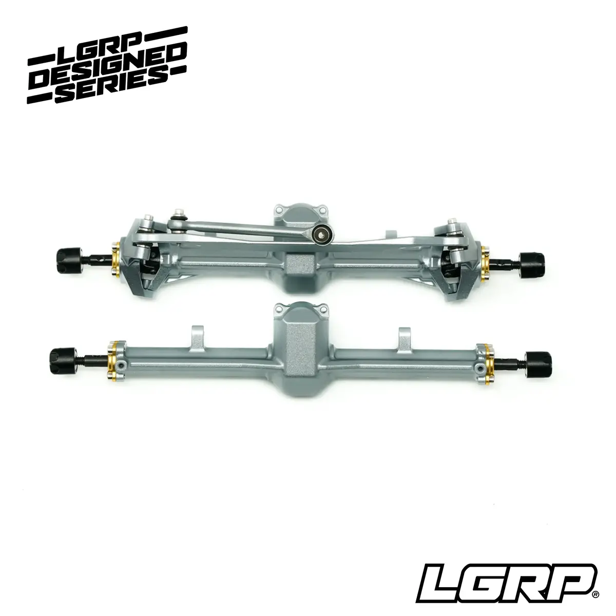 Lgrp® Super 8 V2 Axle Set – Front & Rear 1