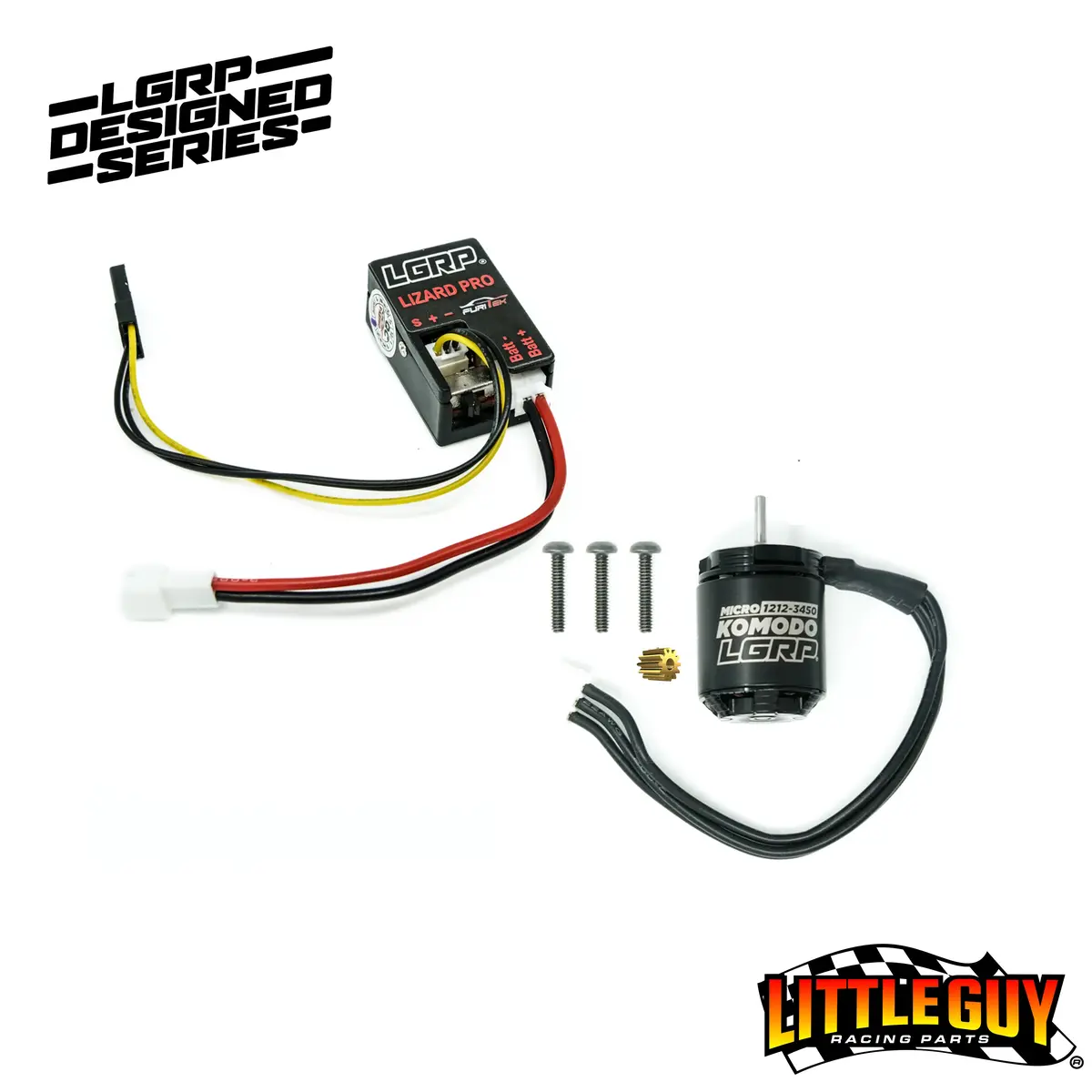 Lgrp® Micro Komodo Motor + Lizard Pro Esc Bundle 1