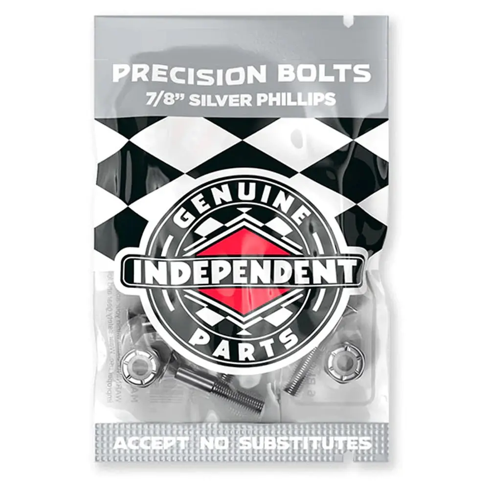 Independent Genuine Parts Phillips Hardware - Black/Silver - 7/8" 1