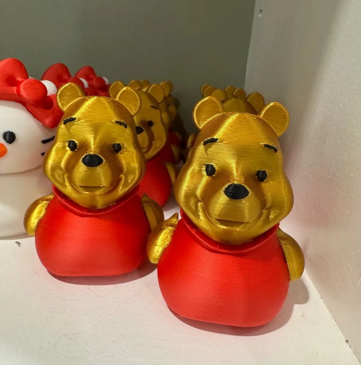 Gold Winnie The Pooh Duck 1