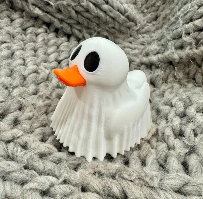 Halloween Ghost Duck 1