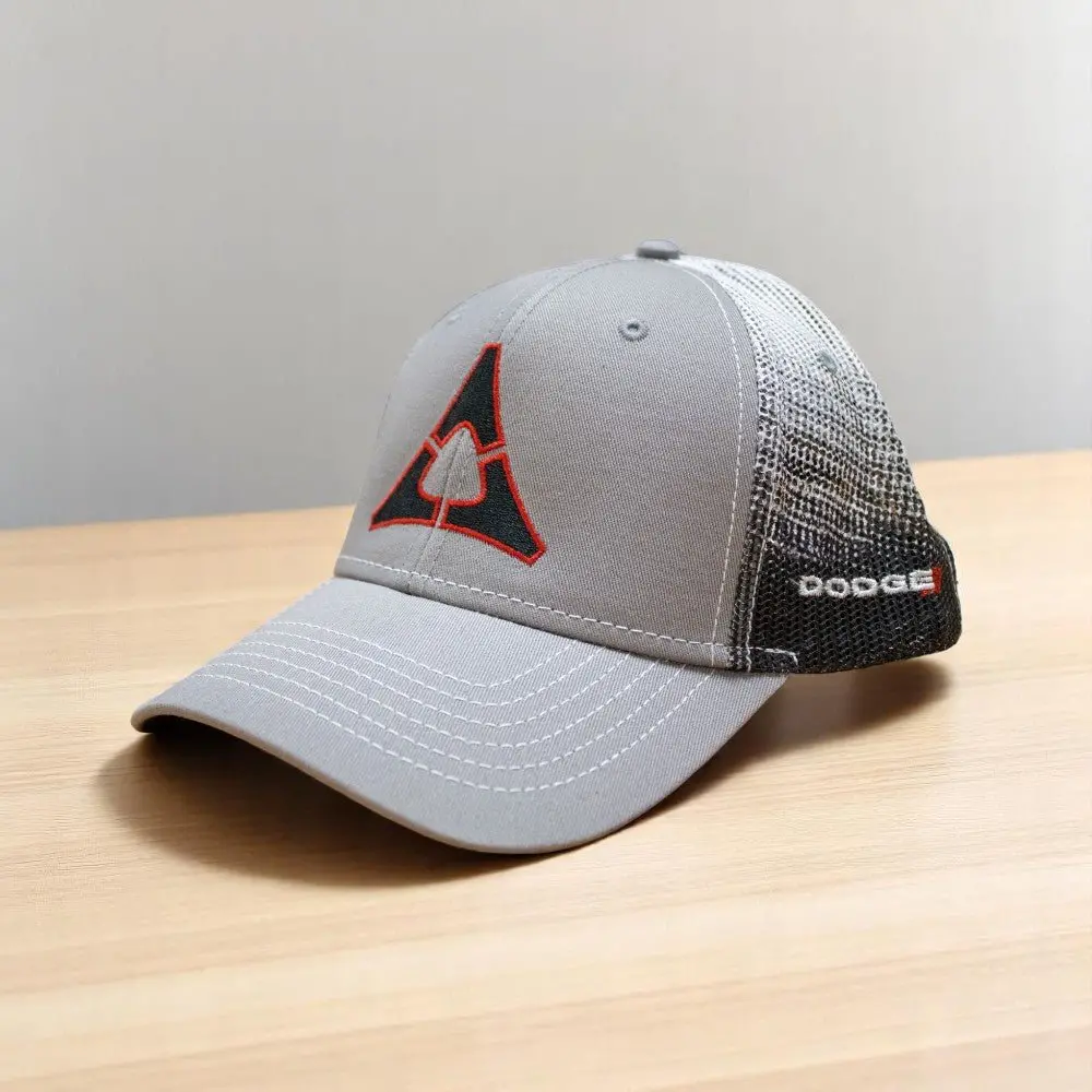 Hat - Dodge Fratzog Gravel Snapback Trucker - Black/Grey/White 1