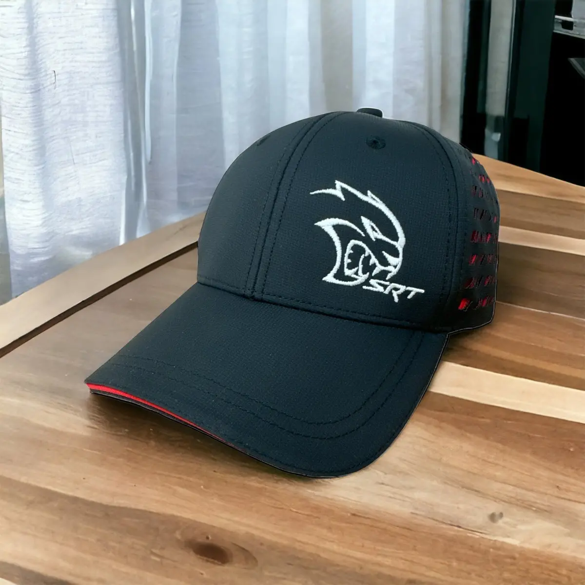 Hat - Dodge Srt Hellcat Performance Laser Perf - Black 1