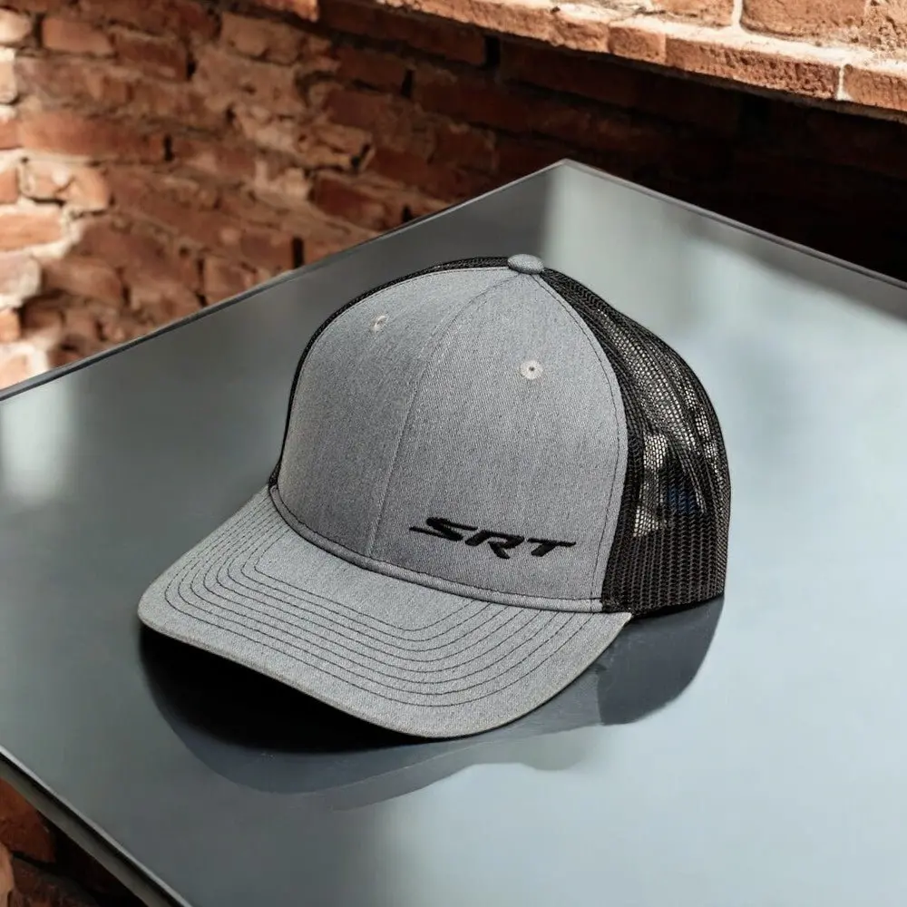 Hat - Dodge Srt Snapback Trucker (Heather Grey/Black) 1