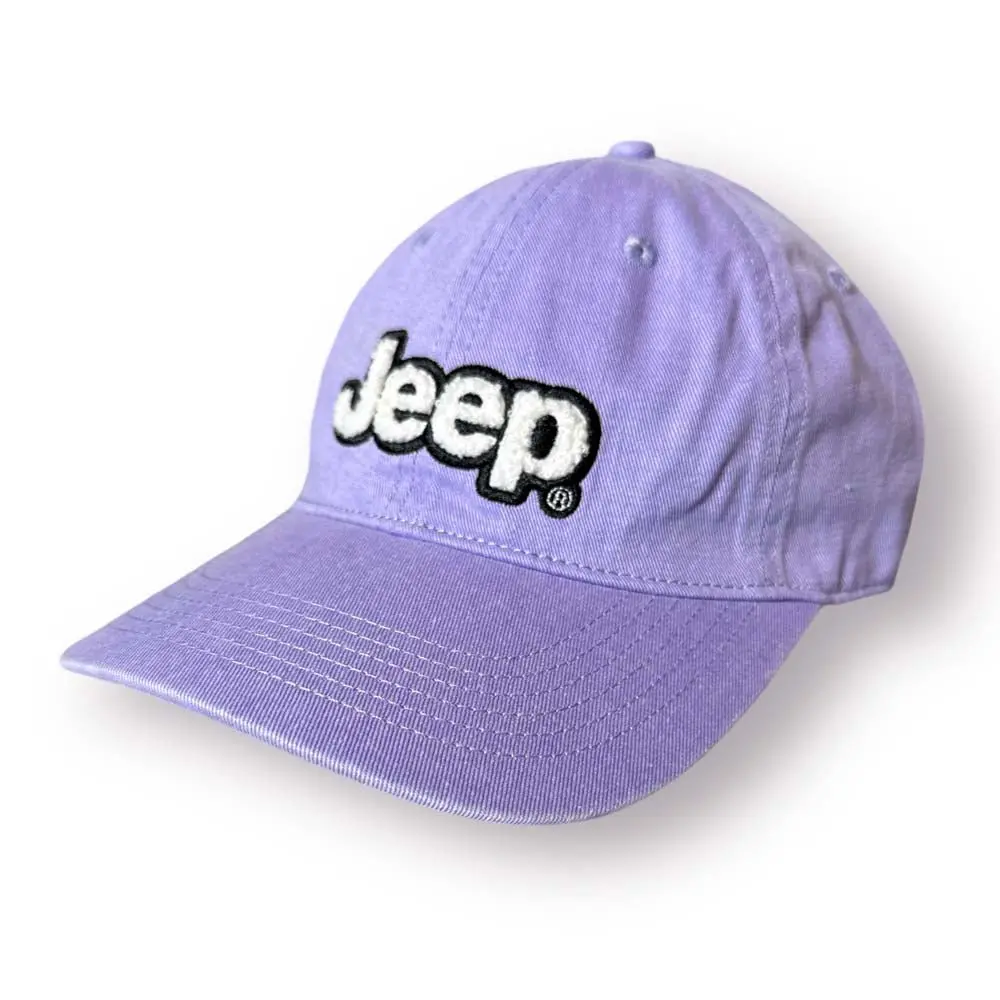 Hat - Jeep Chino Twill Ponytail With Chenille Text Patch 1