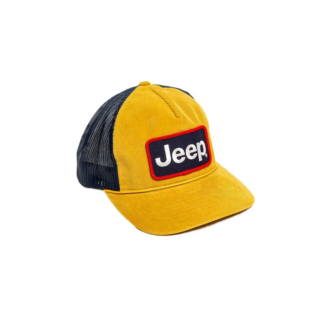 Hat - Jeep Richardson Troutdale Patch Amber Gold/Navy 1
