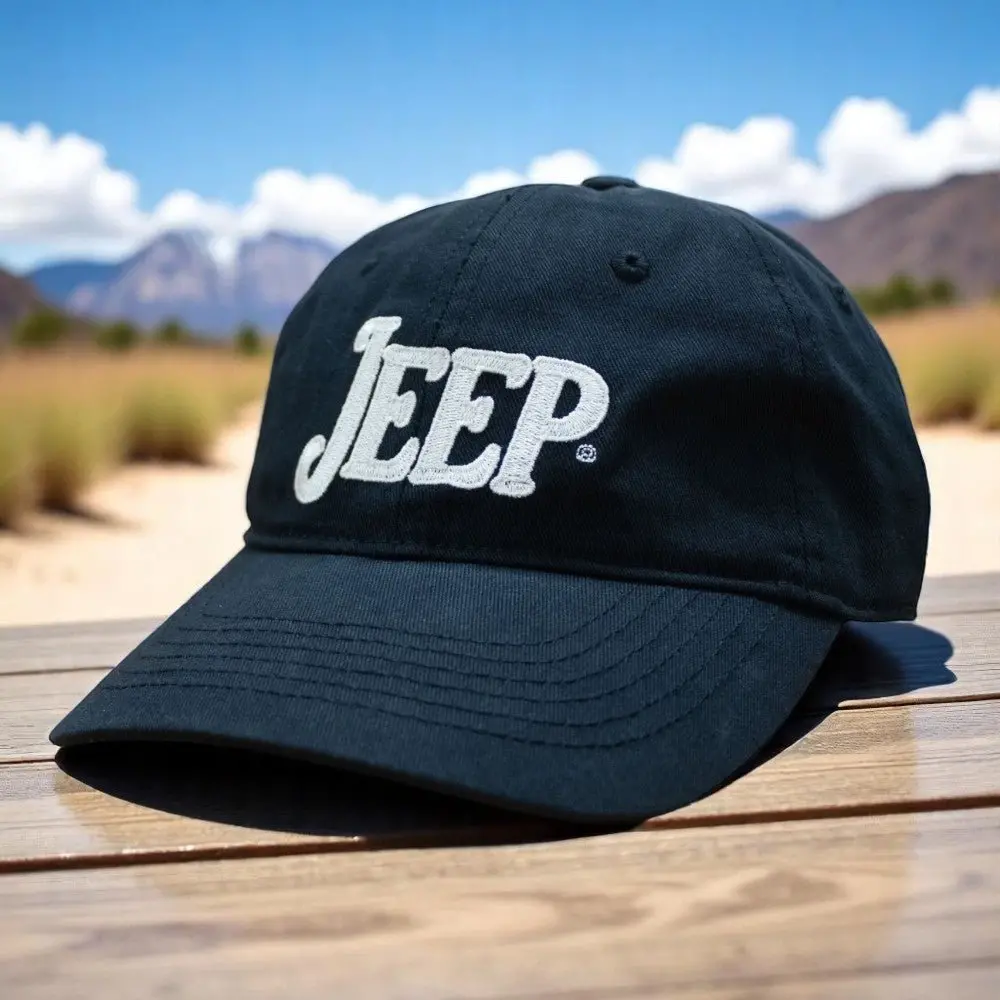Hat - Jeep Vintage Chino Twill - Black 1