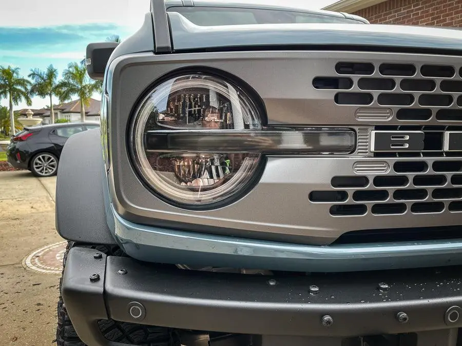 Headlight Bucket Inlays - 2021+ Bronco Badlands / Wildtrak / First Edition 1