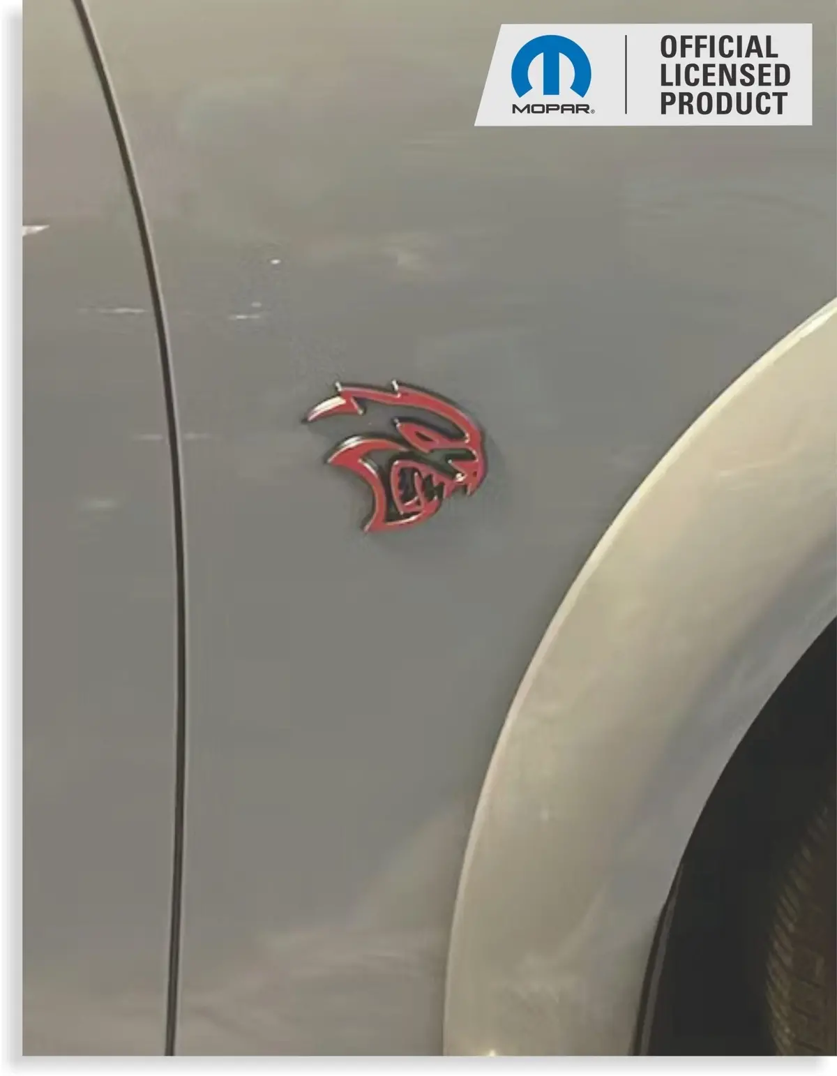 Hellcat Emblem Overlay Decals (Pair) - Charger Srt Hellcat 1