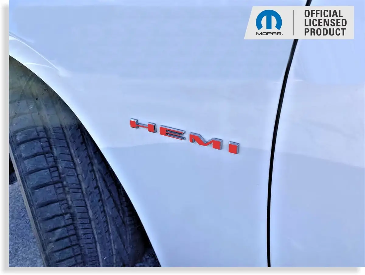 Hemi Fender Emblem Overlay Decals (Pair)  - 2020-2022 Charger R/T 1