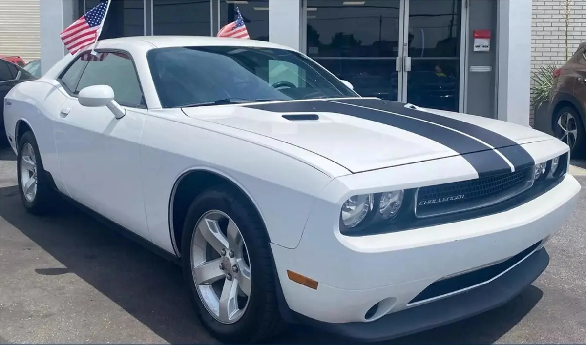 Hood And Bumper Stripe Decals For 2008-2014 Dodge Challenger 1