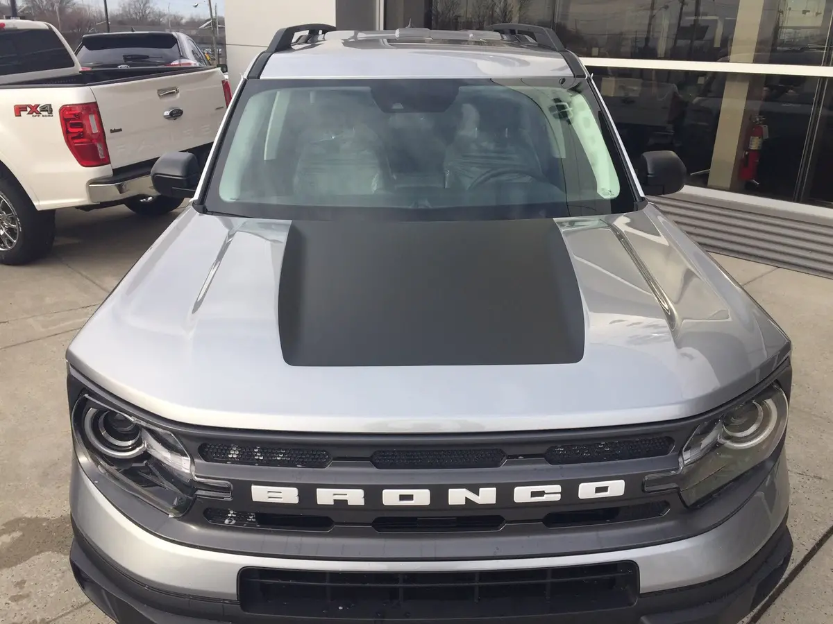 Hood Decal Cover For 2021-2025 Ford Bronco Sport 1