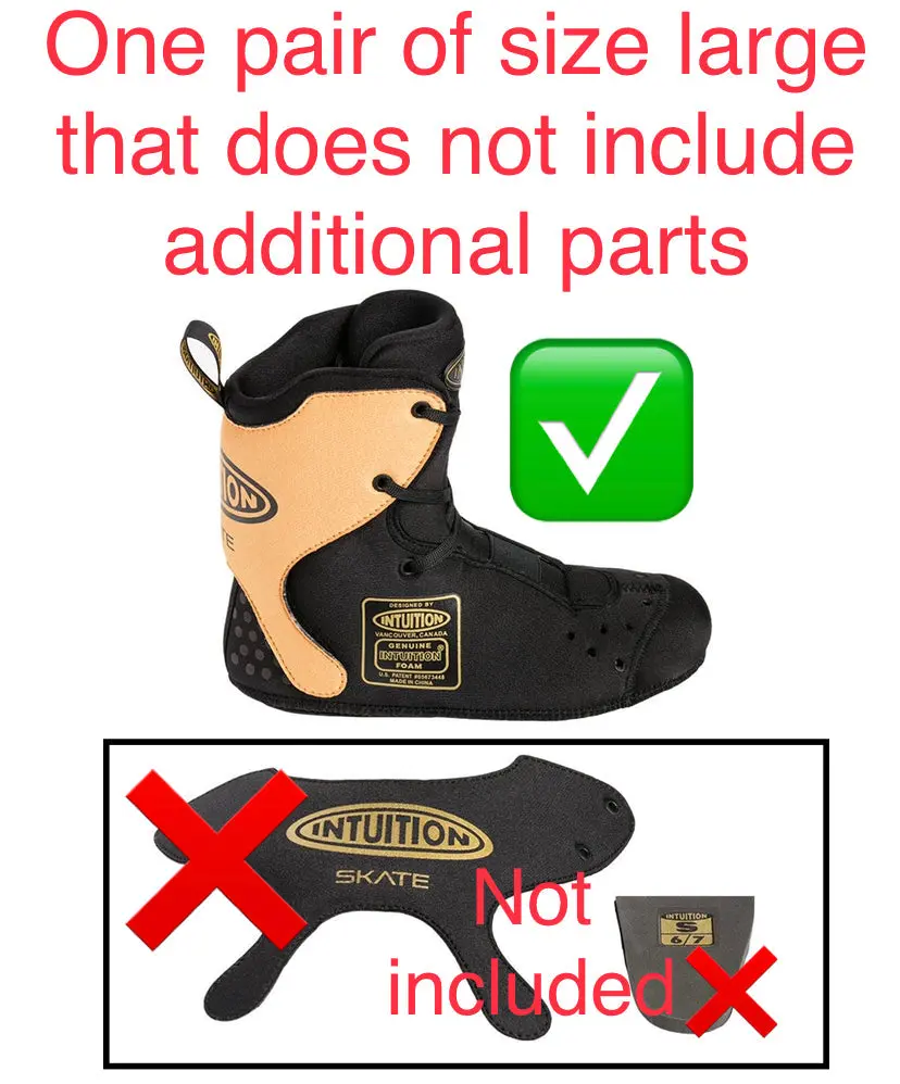 Intuition Skate Liners V1 - X-Large (No Extra Parts) 1