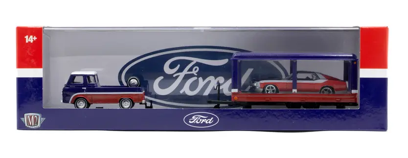 1964 Ford Econoline & 1970 Mustang M2 Machines 1:64 Scale Auto Haulers Release 84 1